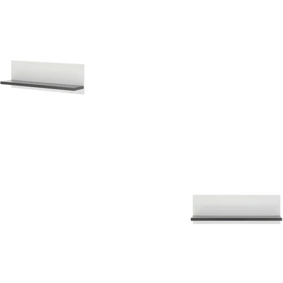 Abbildung von Home affaire Wandregal &quot;Sherwood&quot;, Breite 90 cm, in modernem Holz Dekor, 28 mm starke Ablageböden