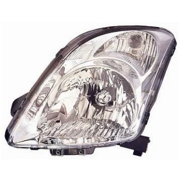 Abbildung von VAN WEZEL 5222961 Scheinwerfer links H4 glasklar für Rechtsverkehr ohne Stellmotor LWR P43t SUZUKI: SWIFT 3