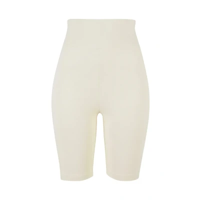 Abbildung von Urban Classics HIGH Waist Cycle Leggings Hosen, Damen, Größe: 34, Whitesand