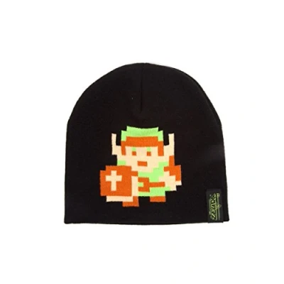 Abbildung von Zelda Muts 8 Bit Link Pixel Beanie