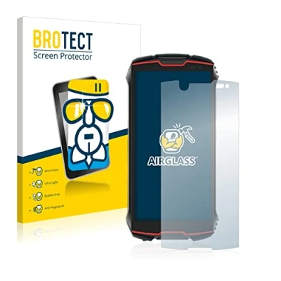 Abbildung von BROTECT Schutzglas für Cubot King Kong Mini 2 Pro Schutzfolie Panzer Folie Glas [Extrem Kratzfest 9H, Anti Fingerprint, Ultra Transparent]