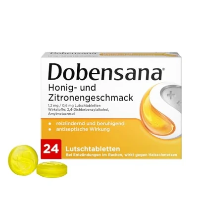 Abbildung von DOBENSANA Honig &amp; Zitrone Lutschtabletten 24 St