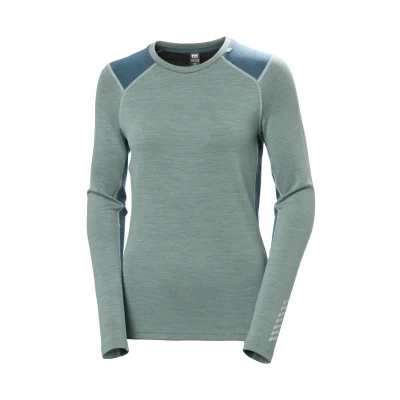 Abbildung von Helly Hansen LIFA Midweight CREW Unterhemd/shirt, Damen, Größe: XL, Cactus