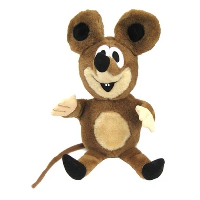 Abbildung von Handpuppe Maus aus Der TV Serie kleine Maulwurf, Gr&ouml;sse 40 cm