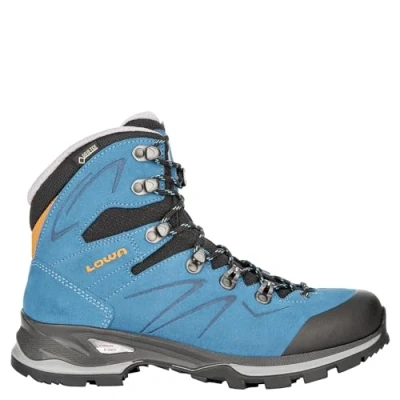 Abbildung von Lowa Badia GTX Hikingschuh, Damen, Größe: 37.5, Türkis/mandarine Schuhe