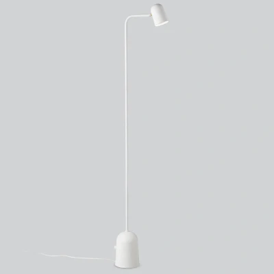Abbildung von Northern Buddy Stehleuchte mit Dimmer aus Stahl hergestellt, in der Farbe weiß, Drehdimmer, Spannung (V): 220 240, Maße: Höhe: 130 cm x Durchmesser: 22 cm, 240