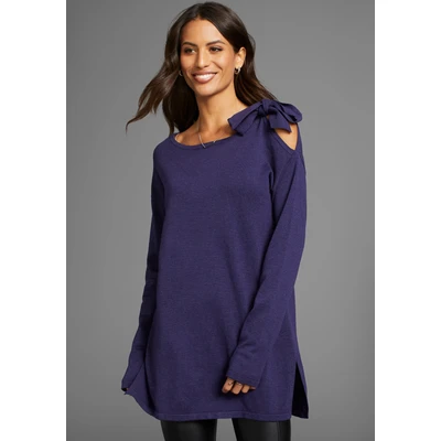Abbildung von Laura Scott Longpullover, mit Schleifenschulter NEUE KOLLEKTION