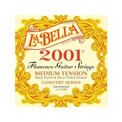 Abbildung von La Bella Flamenco 2001 MT, Saiten für klassische Gitarre