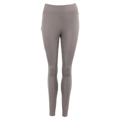 Abbildung von Premiere Reitleggings Klette Kinder Silikonsitz 128 Grau