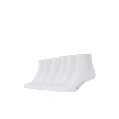 Abbildung von Mustang 6 PACK Socken, Damen, Größe: 39 42, White