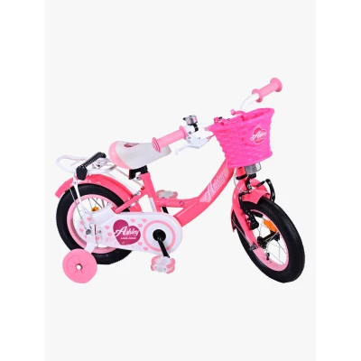 Abbildung von Volare Kinderfahrrad Ashley mit Rücktrittbremse in verschiedenen Größen und Farben, bis 60 kg, 85% zusammengebaut, Luftbereifung, einstellbare Lenkerhöhe