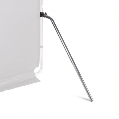 Abbildung von Manfrotto Aluminiumrahmen Stützfuß für EzyFrame Fotografie/Video Großformat Falthintergrund/Ultra Portabel/Familienaufnahmen/Portraits/Animierte Action Posen/Mode/Werbung LL LA8452