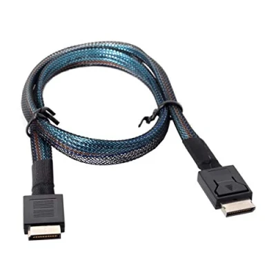 Abbildung von CY OCuLink PCIe PCI Express SFF 8611 4i auf SSD Datenkabel 50cm