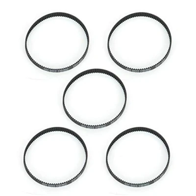 Abbildung von 5 Stück/Pack Zahnriemen, GT2 6MM Gummi Schwarz Synchron Closed Loop Zahnriemenspanner Kit für 3D Druckerzubehör(GT2 6 200MM)