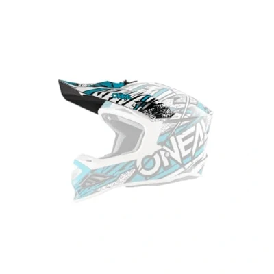 Abbildung von O&#039;NEAL Motocross Helm Ersatzteile Enduro Motorrad Ersatzschirm 8SRS Helmet SYNTHY Visor Mint Weiß One Size