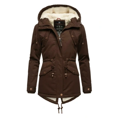 Abbildung von Marikoo Manolya Wintermantel, Damen, Größe: XS, Dark choco