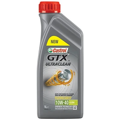 Abbildung von Castrol GTX ULTRACLEAN 10W 40 A3/B4 Motorenöl 1L