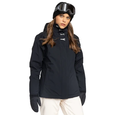 Abbildung von Roxy Galaxy JK Snowboardjacke, Damen, Größe: Medium, True black