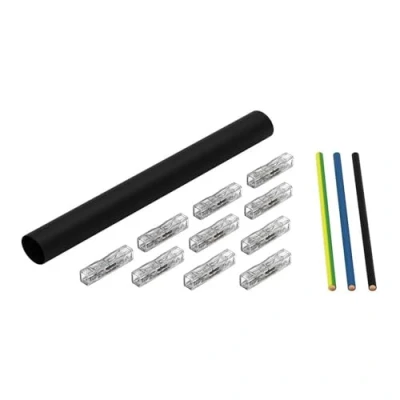 Abbildung von WAGO Leitungsreparaturset 207 5485 mit Durchgangsverbindern zum Stecken, für ein und mehrdrähtige Leiter, max. 4 mm²