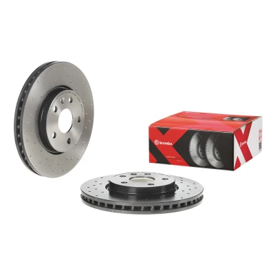 Abbildung von BREMBO 09.A971.1X Bremsscheibe 321 30 5 gelocht/innenbel. beschichtet hochgekohlt mit Schrauben OPEL: Insignia A Sports Tourer