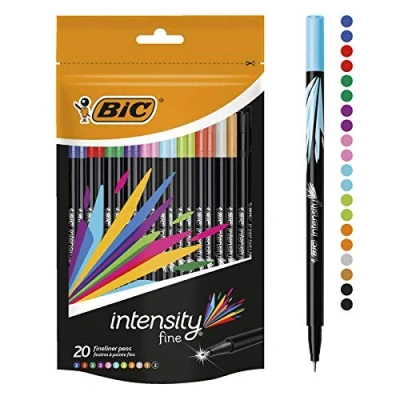 Abbildung von BIC 20 Intensität Fineliner sortiert (20 Stück)