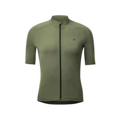 Abbildung von Danish Endurance Short Sleeve Cyclingtrikot, Herren, Größe: Medium, Olive