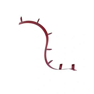 Abbildung von Kartell Bookworm Bücherschränke, Plastik, rot, 20 x 19 320 cm
