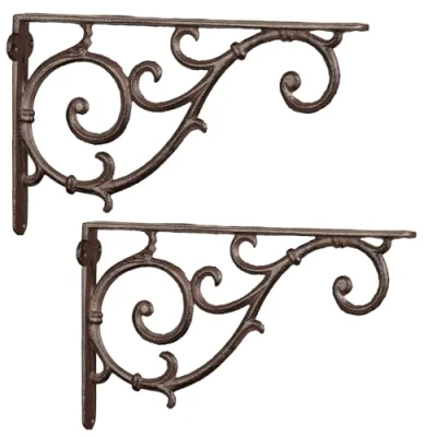 Abbildung von Moritz Wandregalhalter 2er Set Regalwinkel 17 x 27,5 cm Regalträger, Regalträger Regalhalterung Wandregal Regal Kommode
