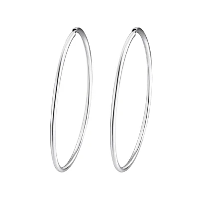 Abbildung von Rafaela Donata Paar Creolen silber, aus Sterling Silber