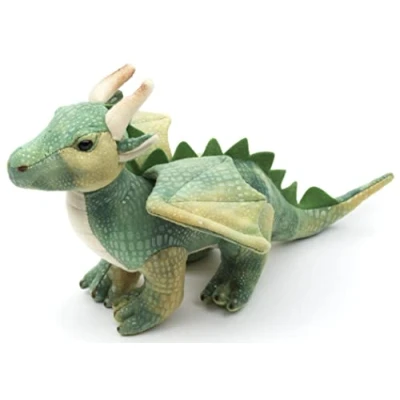 Abbildung von Uni Toys Kuscheltier Drache verschiedene Farben und Größen Plüschtier, zu 100 % recyceltes Füllmaterial