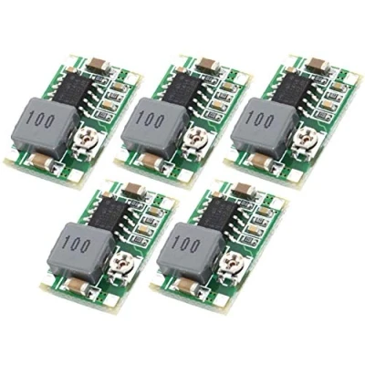 Abbildung von TECNOIOT 5pcs Mini360 Mini 360 DC Adjustable Buck Converter Step Down Power Supply Module Ultra Small