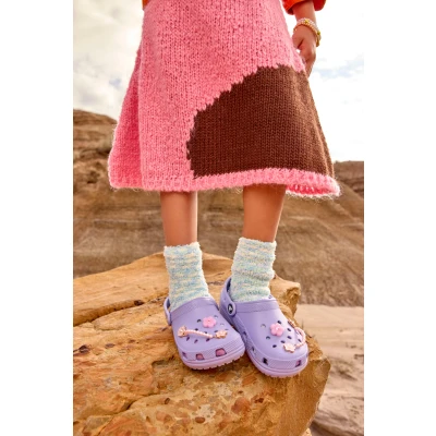 Abbildung von Crocs Classic Unisex Badesandale für Kinder, Größe: 36/37, Mystic purple Kunststoff