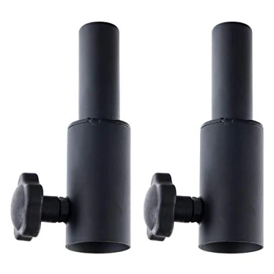 Abbildung von Pronomic Boxenstativadapter 35mm zu 25mm 2er Set (Flanschadapter aus Metall, solide Verarbeitung)