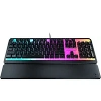 Abbildung von Turtle Beach Magma Membrane RGB Gaming Keyboard mit Membrantasten, Advanced Anti Ghosting, Easy Shift Technologie, Beleuchtung, abnehmbare Handballenauflage