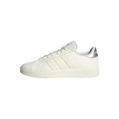 Abbildung von adidas Damen Grand TD Lifestyle Court Casual Shoes Schuhe, core White/Off White/Silver met, 40 EU