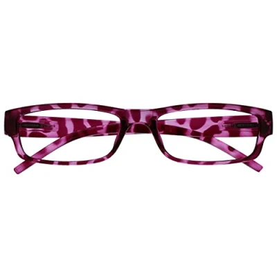 Abbildung von OPULIZE Unisex Ace Reading Glasses, Rosa Schildpatt, +2,50 Dioptrien