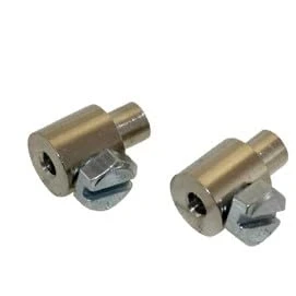 Abbildung von 2x Bowdenzug Schraubnippel Klemmnippel 4x11 mm kompatibel mit Puch Hercules Kreidler Zündapp Mofa Moped Mokick