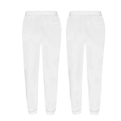 Abbildung von Fruit of The LoomHerren Hose, 2X Weiss elastisch + 1 HL Kauf Notizblock, L