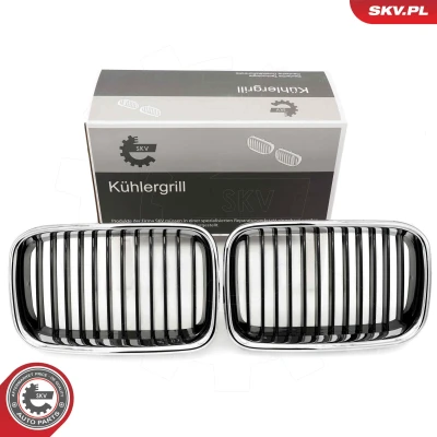 Abbildung von ESEN SKV 66SKV045 Kühlergrill chrom/schwarz BMW: 3 Limousine, Compact, Coupe