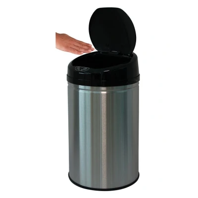 Abbildung von ECHTWERK Mülleimer &quot;INOX BRUSHED&quot;, 1 Behälter, Infrarot Sensor, Korpus aus Edelstahl, Fassungsvermögen 30 Liter