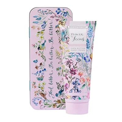 Abbildung von Heathcote &amp; Ivory Flower of Focus Handcreme in Dose 100 ml feuchtigkeitsspendende dekorativer für schöne Hände