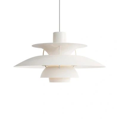 Abbildung von Louis Poulsen PH 5 Hangelämpe Monochrome White Berden design &amp; mehr