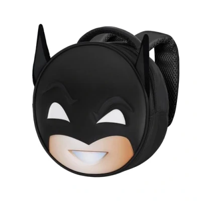 Abbildung von Karactermania Batman Send Emoji Rucksack, Schwarz, 22 x cm, Kapazität 4 L