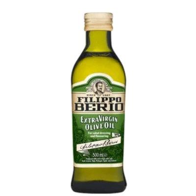 Abbildung von Filippo Berio Natives Olivenöl Extra (500 ml) Packung mit 2