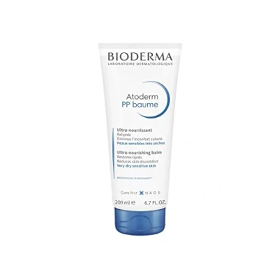 Abbildung von Bioderma KÖRPERPFLEGE Atoderm PP Geschmeidigmachender Balsam Körperbalsam für Kinder, Größe: 200 ml, Weiß