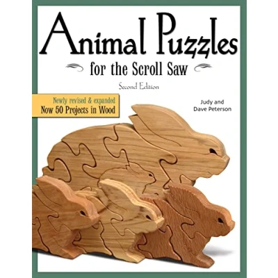 Abbildung von Animal Puzzles for the Scroll Saw: Now 50 Projects in Wood (Scroll Saw Woodworking &amp; Crafts Book)
