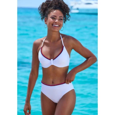 Abbildung von s.Oliver Bügel Bikini Top Junis, mit geflochtenen Details