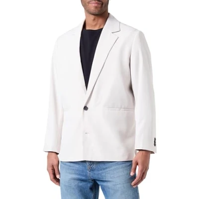 Abbildung von JACK &amp; JONES Herren Jprcarter Relaxed Blazer Anzugsjacke, Moonbeam/Fit:Relaxed Fit, 50