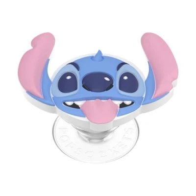 Abbildung von PopSockets: PopGrip Ausziehbarer Sockel und Griff mit einem Austauschbarem Top für Smartphones Tablets, Disney Stitch POPOUT TRAUMPUNKT