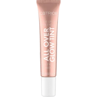 Abbildung von Catrice All Over Glow Tint, Highlighter, Nr. 020, Pink, aufhellend, schnelltrocknend, sofortiges Ergebnis, schimmernd, vegan, ölfrei, ohne Parfüm, Alkohol, 1er Pack (15ml)